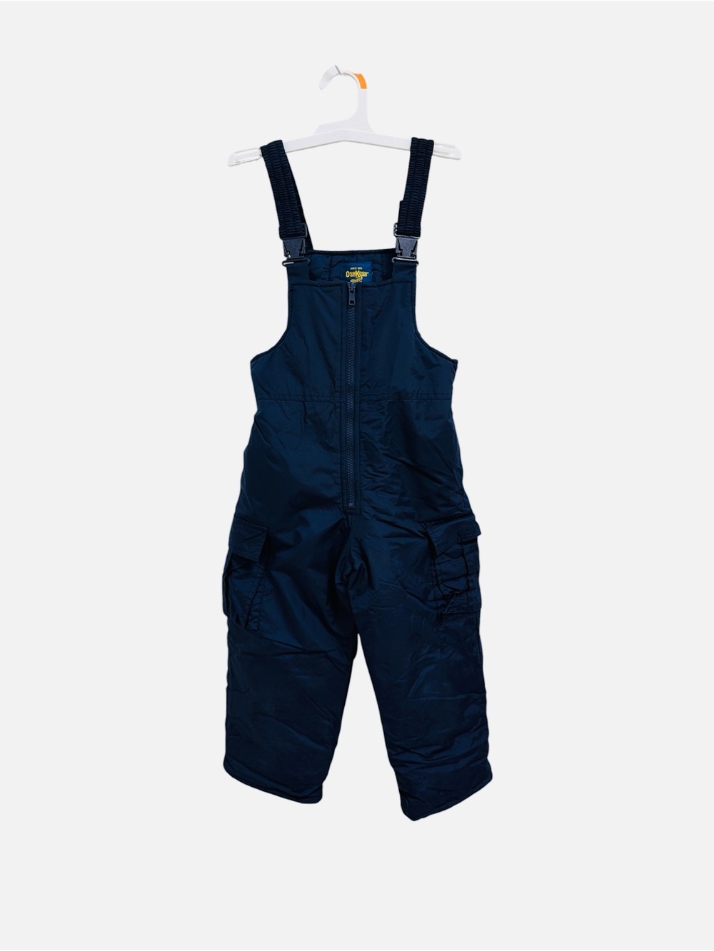 Oshkosh Snow Bibs Winter Insulated Ski Snow Pants Outdoor Navy Toddler Size 5